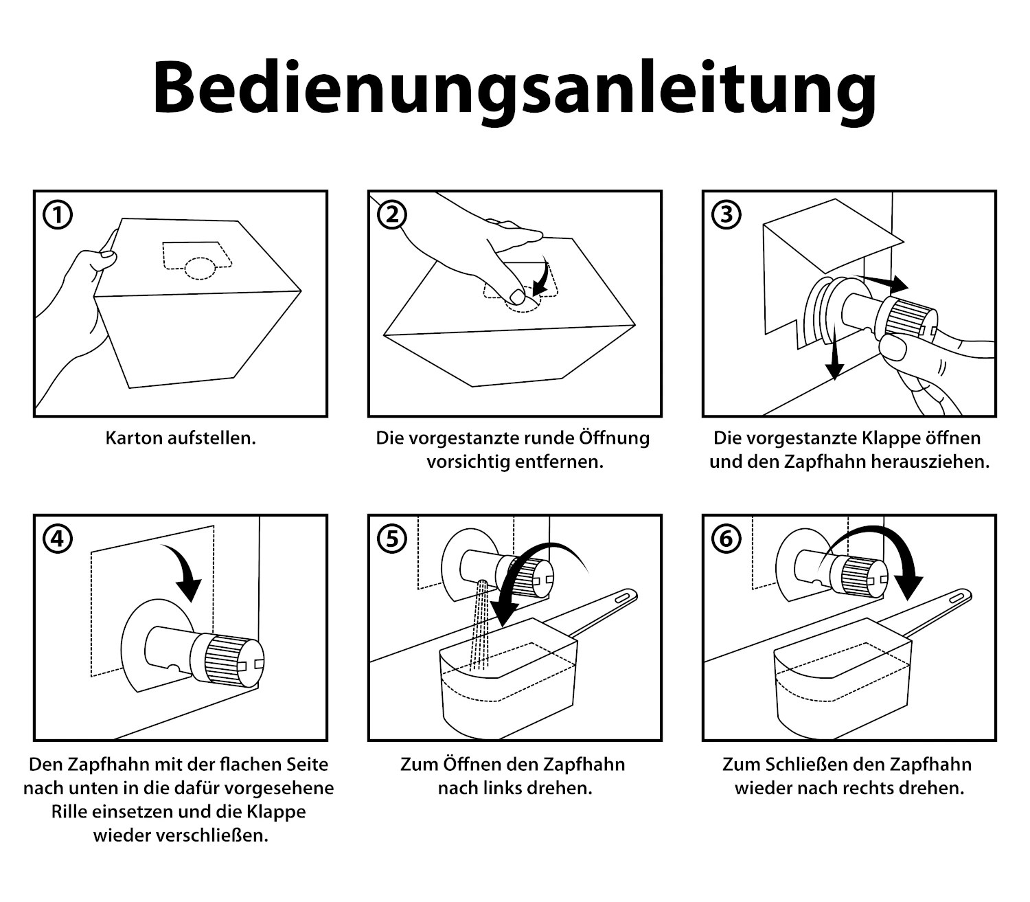 Gebrauchsanleitung für purux Bag in Box