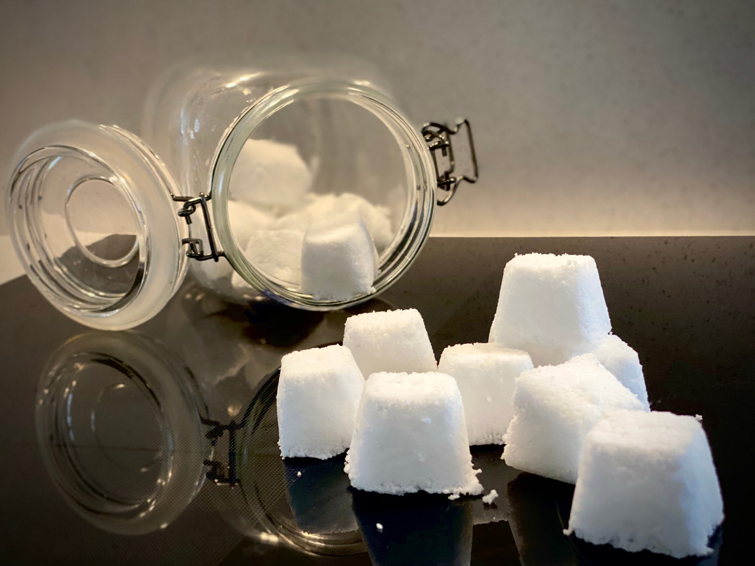 Selbstgemachte Spülmaschinentabs